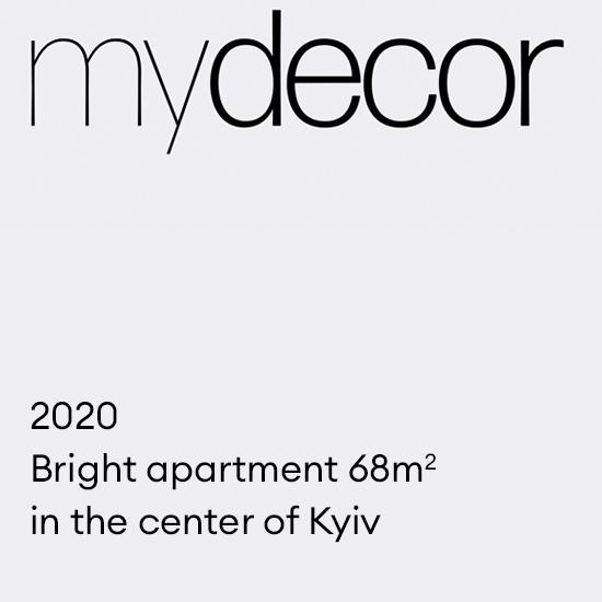 2020Bright apartment 68m2in the center of Kyiv