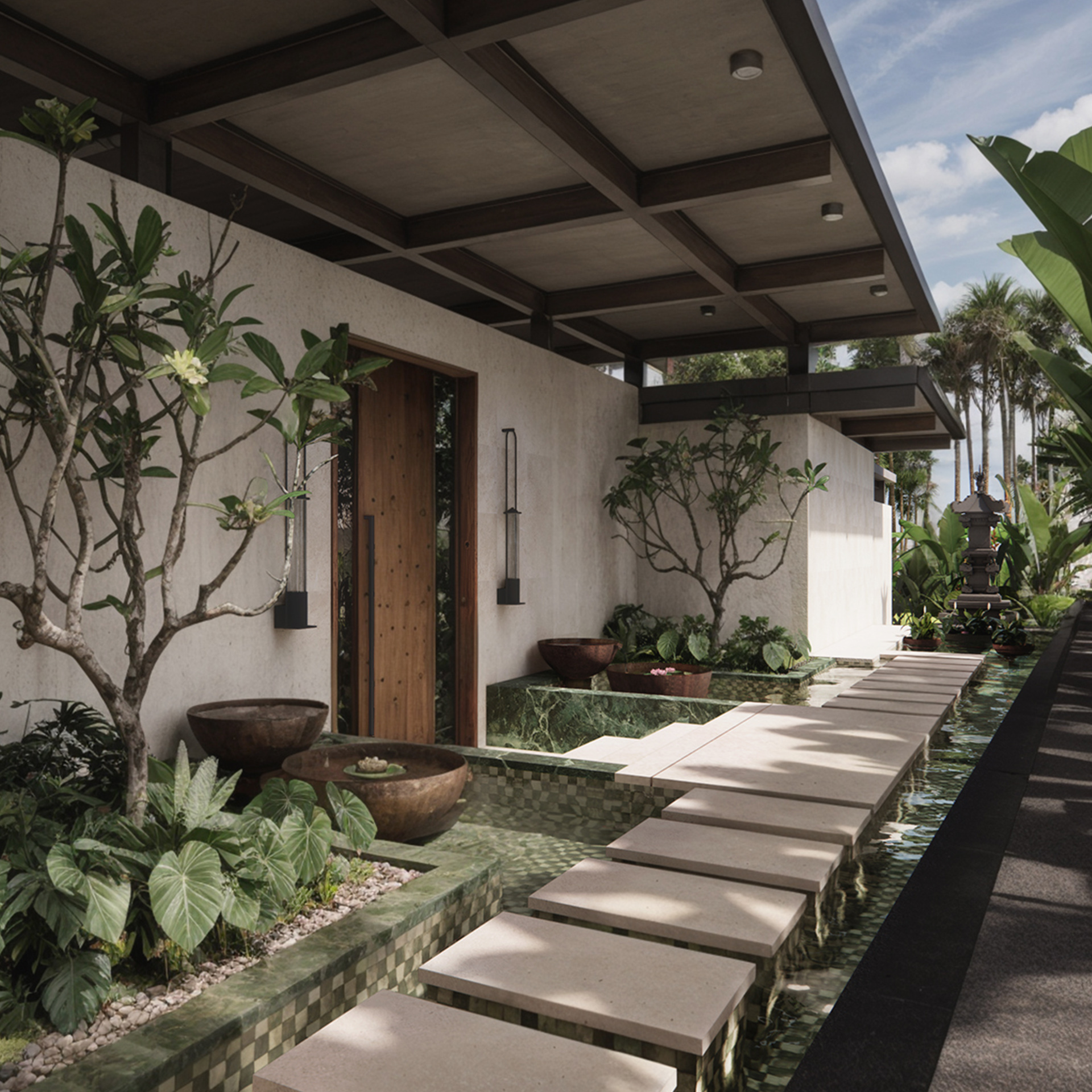 Villa Reconstruction on the Island of Bali