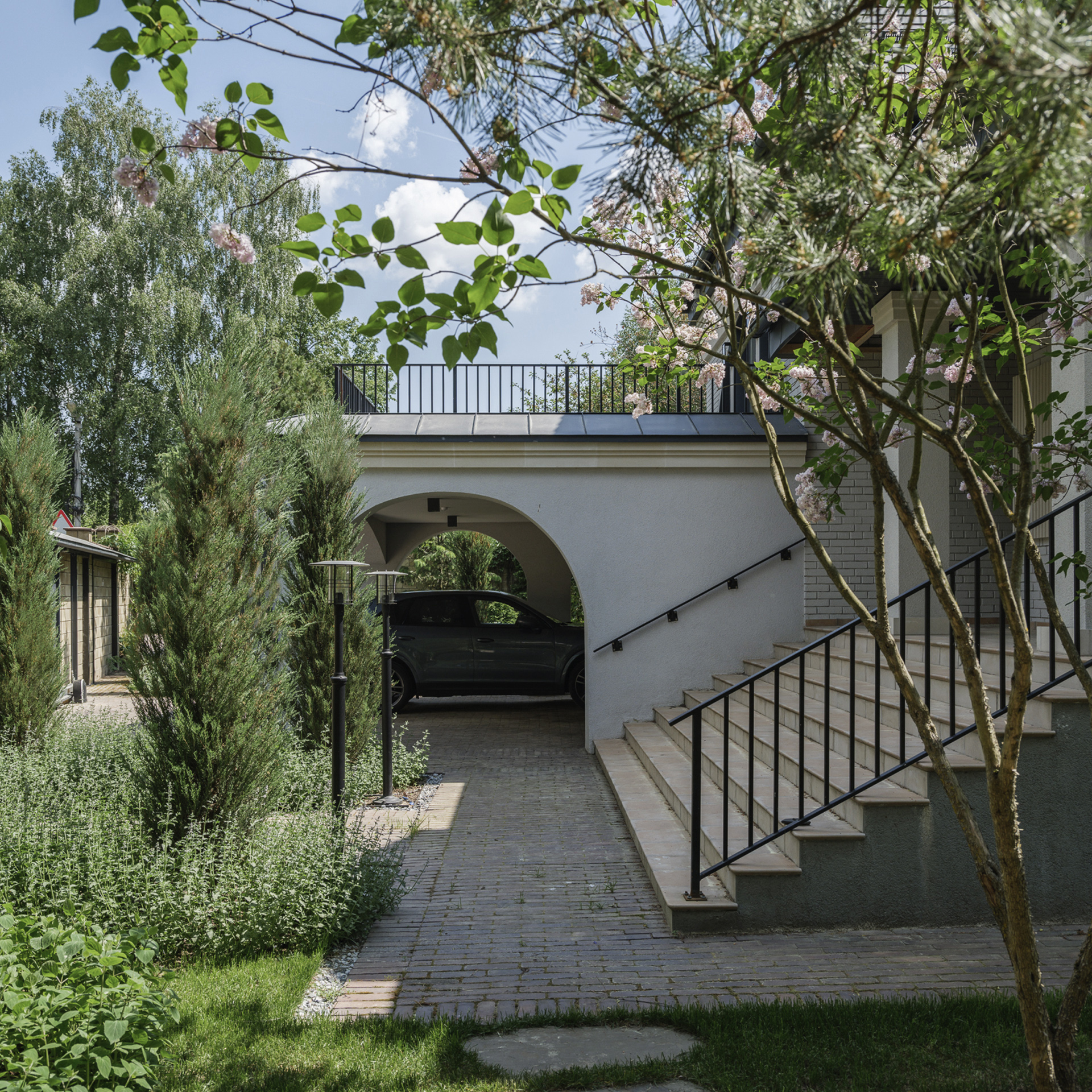 Благоустройство загородного участка в селе Уборы