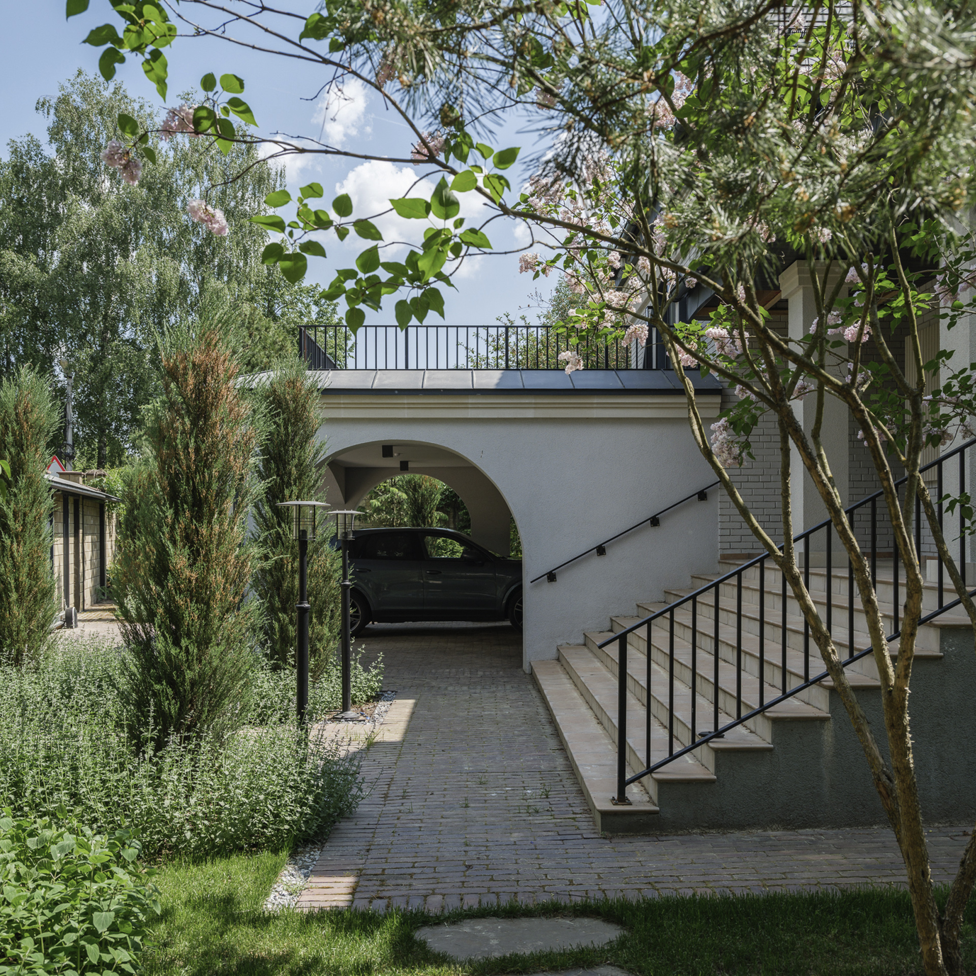 Landscaping of a Country Plot in Ubory Village